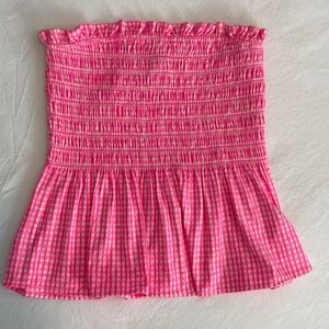 Jadis Top in Pink Isle Along the Same Line